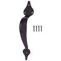 Prosource Gate Pull Ornamt 10In Blk Stl 33195PKS-PS